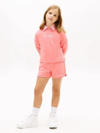 Kids’ Glitter Tommy Logo Short