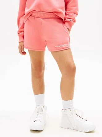 Kids’ Glitter Tommy Logo Short