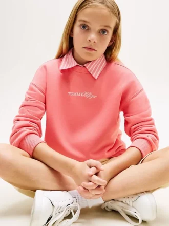 Kids’ Glitter Tommy Logo Sweatshirt
