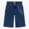 Kids’ Graffiti Print Baggy Denim Short