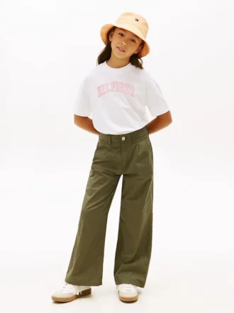 Kids’ High-Rise Wide Leg Pant