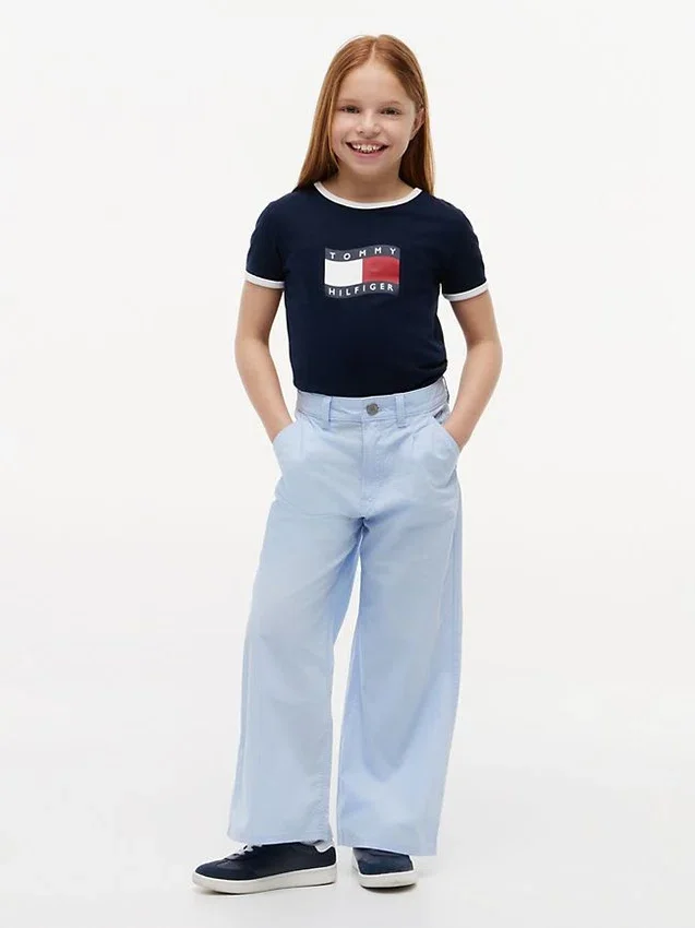 Kids’ High-Rise Wide Leg Pant Kids’ High-Rise Wide Leg Pant