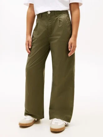 Kids’ High-Rise Wide Leg Pant