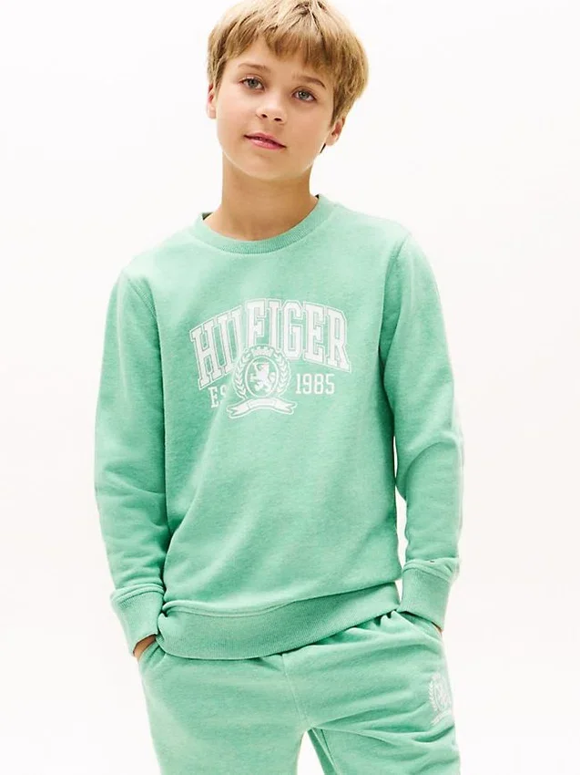 Kids’ Hilfiger 85 Logo Sweatshirt Kids’ Hilfiger 85 Logo Sweatshirt