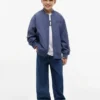 Kids’ Hilfiger Logo Bomber Jacket