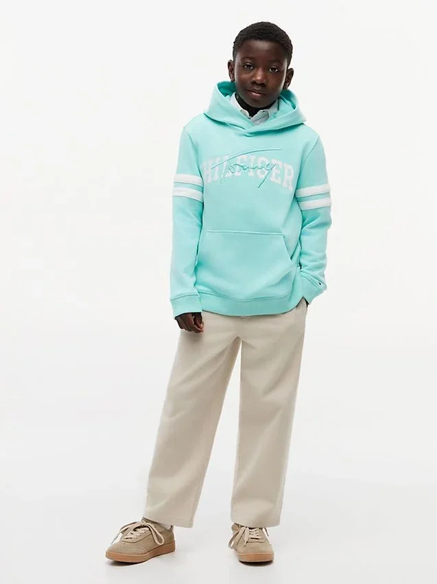 Kids’ Hilfiger Logo Hoodie Kids’ Hilfiger Logo Hoodie