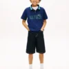 Kids’ Hilfiger Logo Stretch Polo