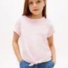 Kids’ Hilfiger Logo Tie-Front T-Shirt