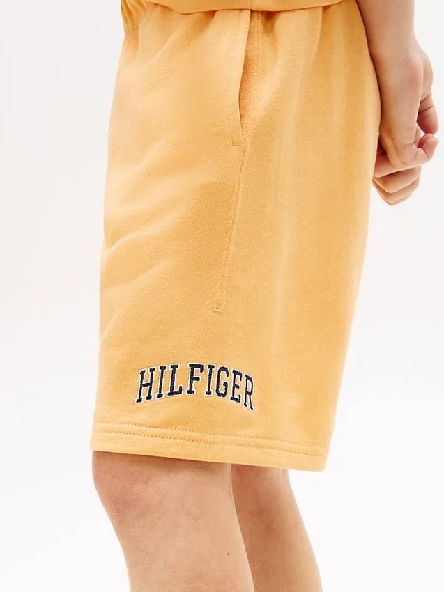 Kids’ Hilfiger Logo Wide Leg Sweatshort Kids’ Hilfiger Logo Wide Leg Sweatshort