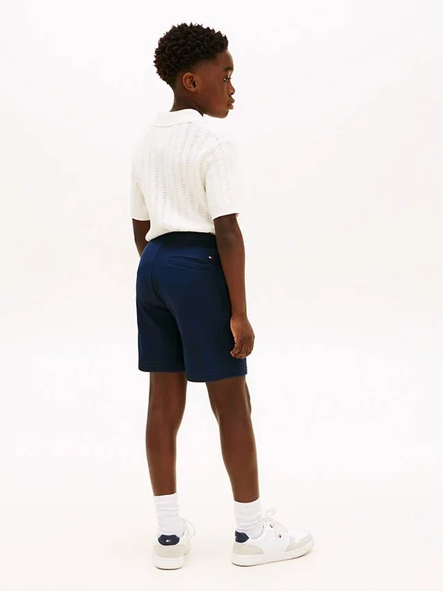 Kids’ Hilfiger Logo Wide Leg Sweatshort Kids’ Hilfiger Logo Wide Leg Sweatshort