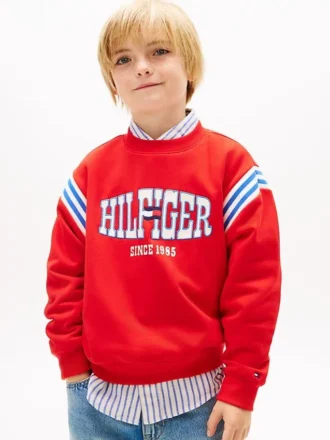 Kids’ Hilfiger Sport Logo Sweatshirt Kids’ Hilfiger Sport Logo Sweatshirt
