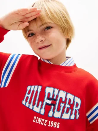 Kids’ Hilfiger Sport Logo Sweatshirt Kids’ Hilfiger Sport Logo Sweatshirt