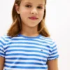 Kids’ Lettuce-Trim Ribbed Top