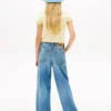 Kids’ Lettuce-Trim Ribbed Top