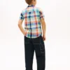 Kids’ Linen-Cotton Blend Madras Shirt