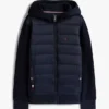 Kids’ Mixed Media Hooded Quilted Jacket Kids’ Mixed Media Hooded Quilted Jacket