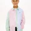 Kids’ Mixed Stripe Stretch Oxford Shirt Kids’ Mixed Stripe Stretch Oxford Shirt