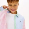 Kids’ Mixed Stripe Stretch Oxford Shirt Kids’ Mixed Stripe Stretch Oxford Shirt