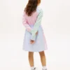 Kids’ Mixed Stripe Stretch Shirtdress