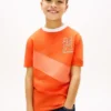 Kids’ Monogram Banner Stripe T-Shirt
