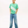 Kids’ Monogram Banner Stripe T-Shirt