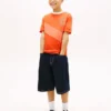 Kids’ Monogram Banner Stripe T-Shirt