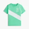 Kids’ Monogram Banner Stripe T-Shirt
