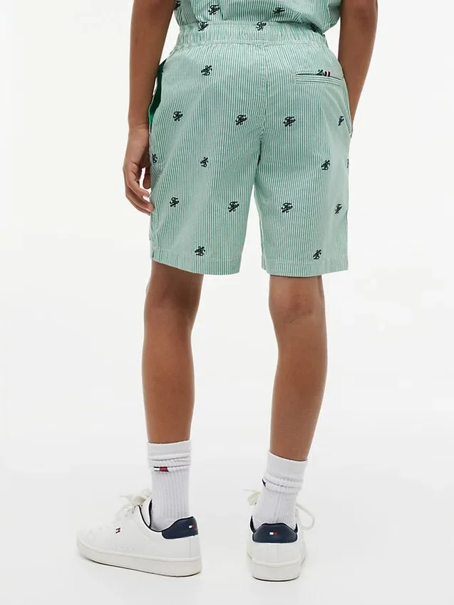 Kids’ Monogram Logo Striped Short Kids’ Monogram Logo Striped Short