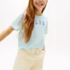 Kids’ Multicolor Hilfiger Logo T-Shirt