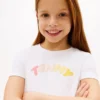 Kids’ Multicolor Puff Logo T-Shirt