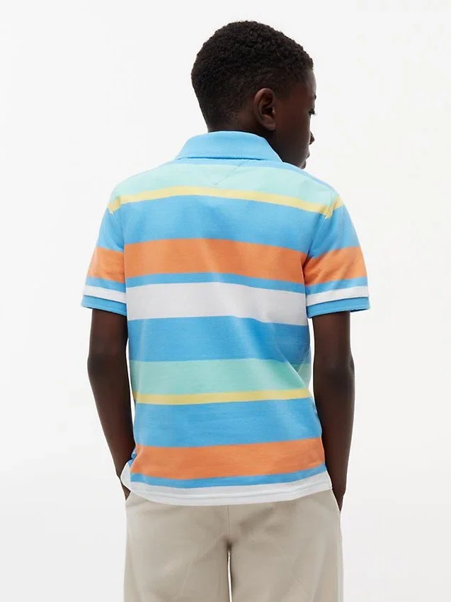 Kids’ Multicolor Stripe Stretch Polo Kids’ Multicolor Stripe Stretch Polo