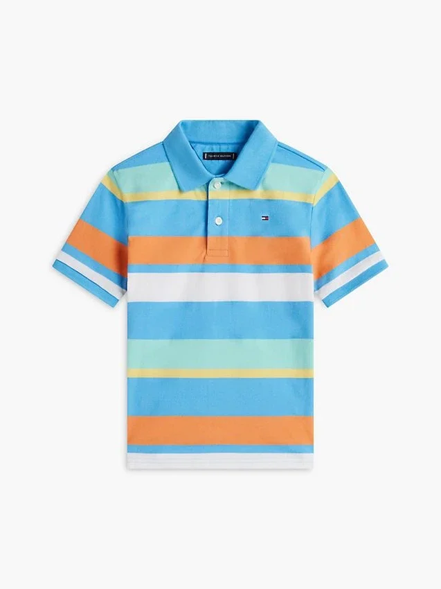 Kids’ Multicolor Stripe Stretch Polo Kids’ Multicolor Stripe Stretch Polo