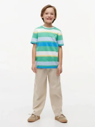 Kids’ Multicolor Stripe T-Shirt Kids’ Multicolor Stripe T-Shirt