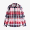 Kids’ Plaid Stretch Oxford Shirt