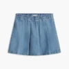 Kids’ Pleated Denim Skirt
