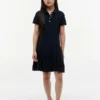 Kids’ Pleated Stretch Polo Dress