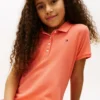 Kids’ Pleated Stretch Polo Dress