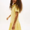 Kids’ Pleated Stretch Polo Dress