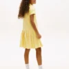 Kids’ Pleated Stretch Polo Dress