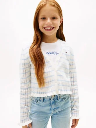 Kids’ Pointelle Cardigan