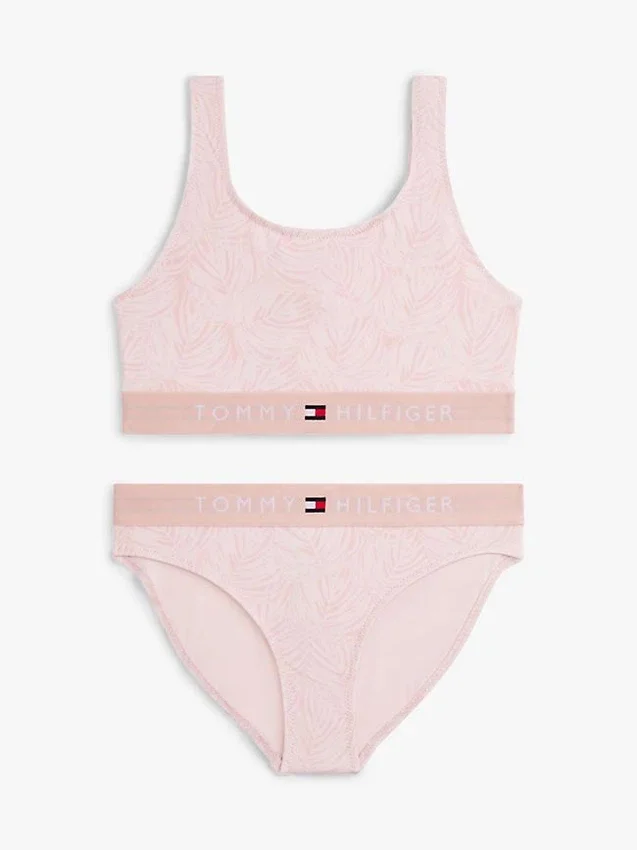 Kids’ Print Square-Neck 2-Piece Swimsuit Kids’ Print Square-Neck 2-Piece Swimsuit