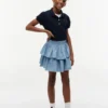 Kids’ Puff-Sleeve Stretch Polo