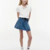 Kids’ Puff-Sleeve Stretch Polo