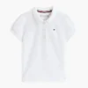 Kids’ Puff-Sleeve Stretch Polo