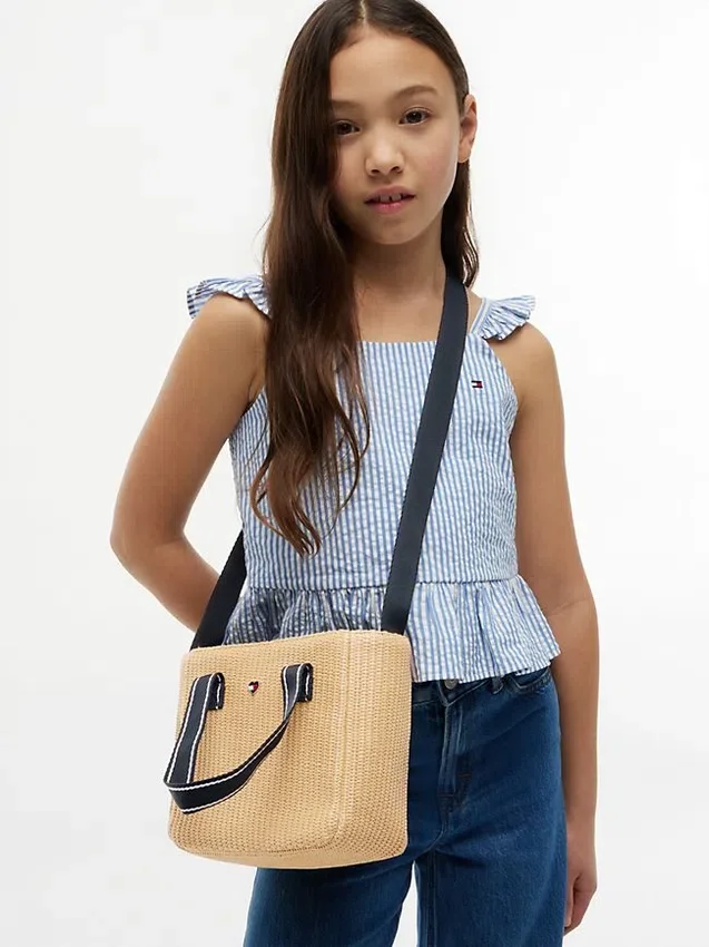 Kids’ Raffia Crossbody Bag Kids’ Raffia Crossbody Bag