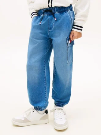 Kids’ Relaxed Stretch Cargo Jean