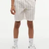 Kids’ Relaxed Striped Linen-Blend Short