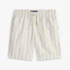 Kids’ Relaxed Striped Linen-Blend Short