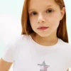 Kids’ Rhinestone Star Flag T-Shirt