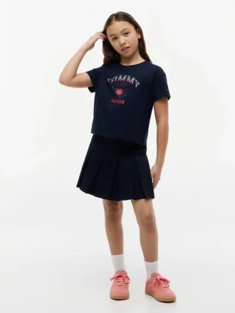 Kids’ Rhinestone Tommy Logo T-Shirt